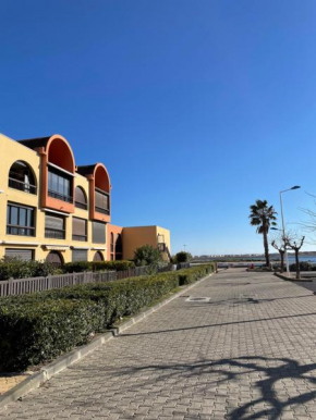 Studio cabine Vue sur piscine et Plage du Grazel 4 personnes 4AMA123
